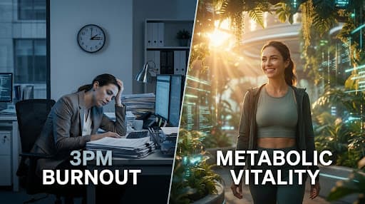 Wellness transformation split view